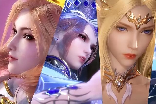 斗罗大陆美女黑化,比比东颜值低,波赛西有杀气,千仞雪最美艳