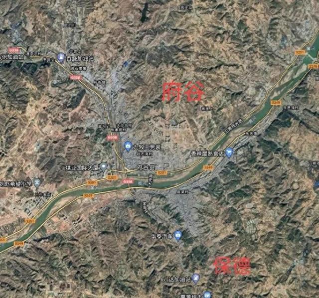 那些相距最近的县城:陕西府谷VS山西保德