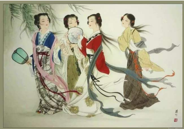 宋代仕女画之仕女：理想女性的化身，男子心目中的完美主义者