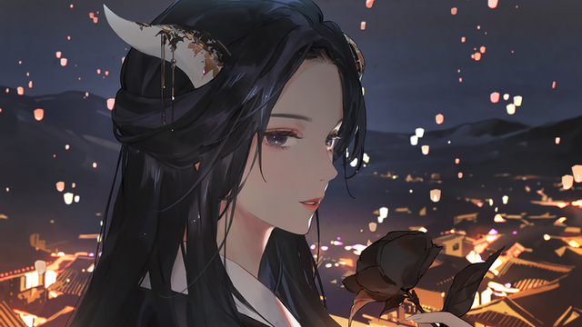 高清全面屏美女壁纸分享!