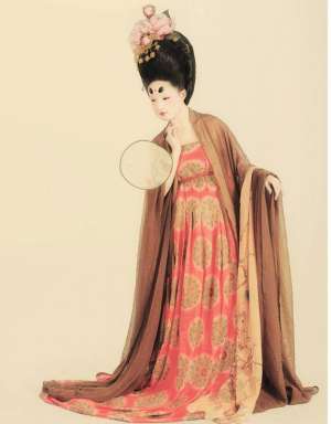 珍品美女图(宋代仕女画之仕女：理想女性的化身，男子心目中的完美主义者)