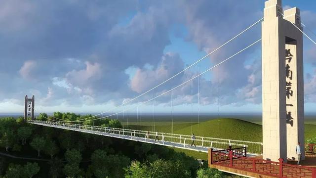 都匀首条7D玻璃桥春节开放！还有空中滑梯、树冠廊桥~
