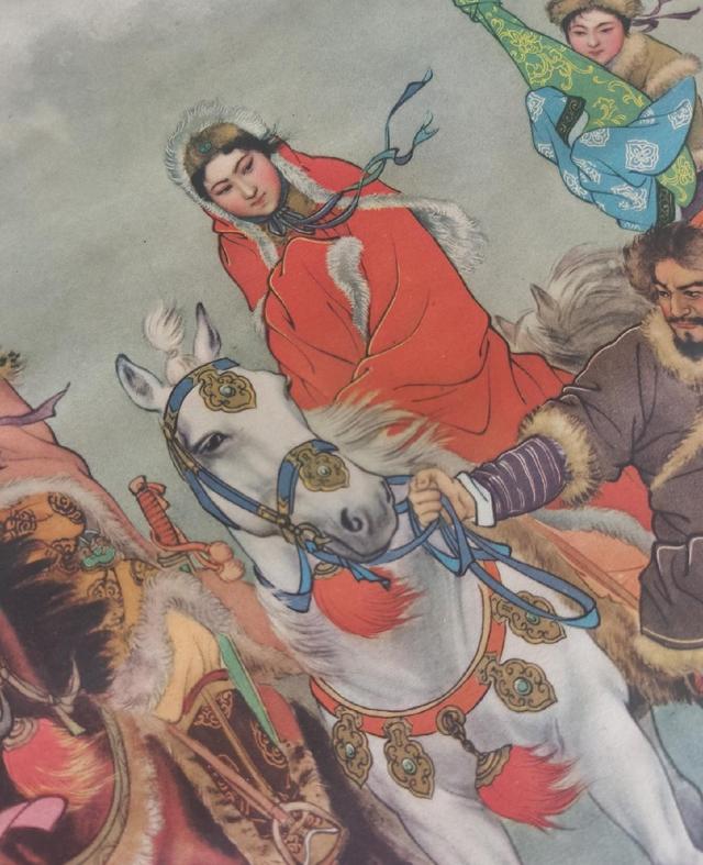 刘旦宅年画：古代四大美女