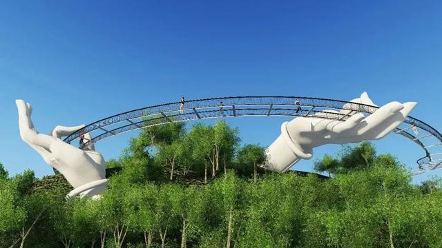 都匀首条7D玻璃桥春节开放！还有空中滑梯、树冠廊桥~