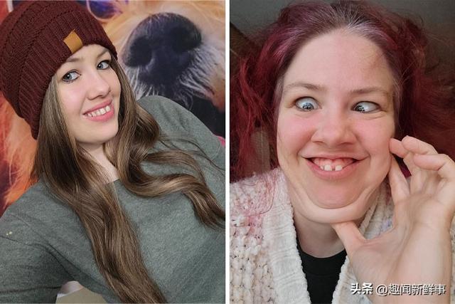 40个美女晒出自己最丑的和最美的照片,美丑全靠角度,不怕嘲笑
