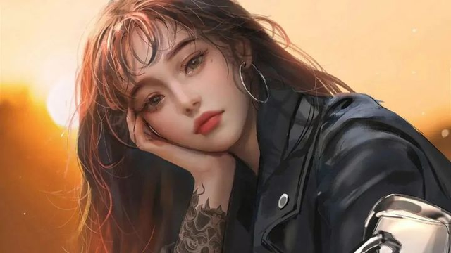 高清全面屏美女壁纸分享!