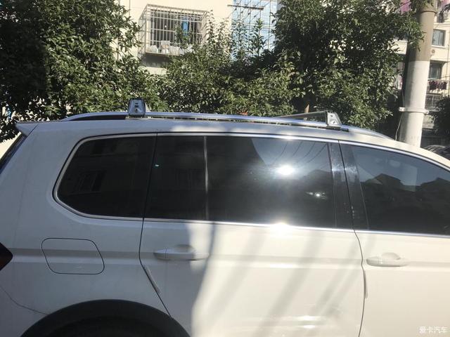 背上小书包,大众途安L加装行李架,顺便分享用车感受!