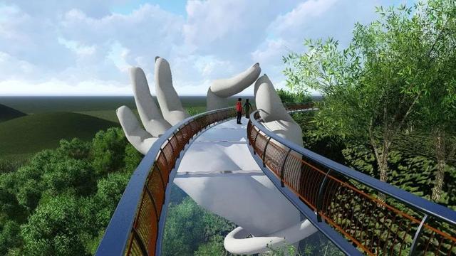 都匀首条7D玻璃桥春节开放！还有空中滑梯、树冠廊桥~