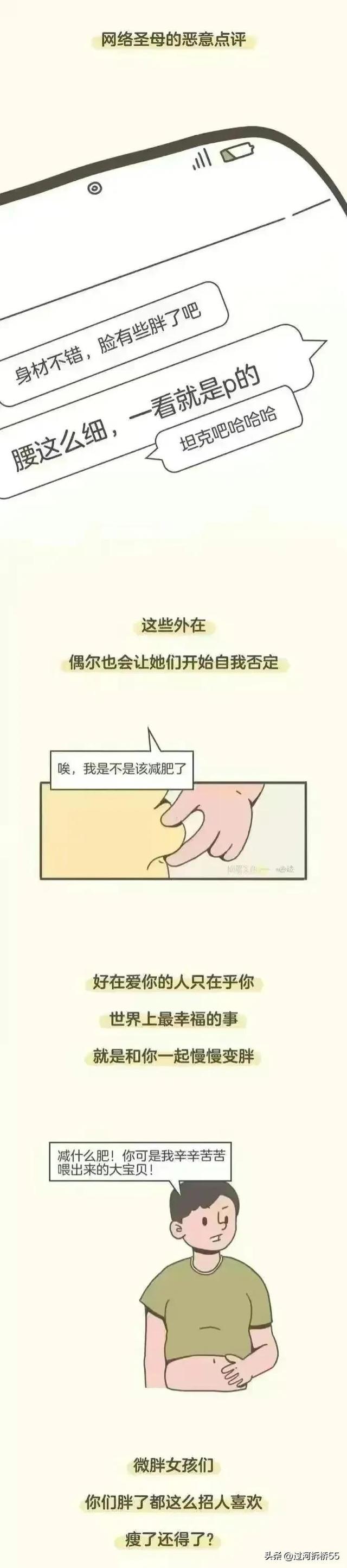 微胖的女性看一眼就让人羡慕，有爽的感觉。