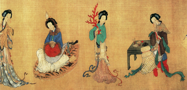 宋代仕女画之仕女：理想女性的化身，男子心目中的完美主义者