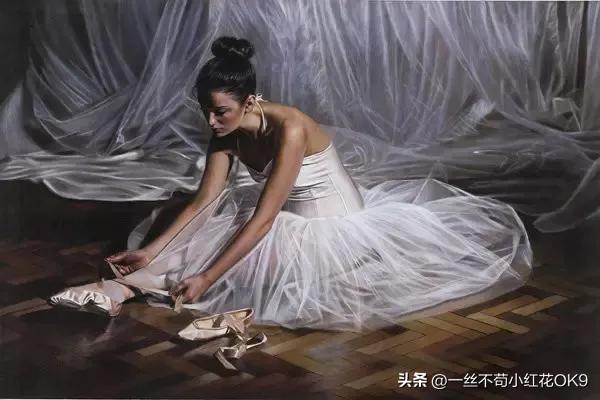 人体油画,英国艺术家赫夫兰笔下的感美女