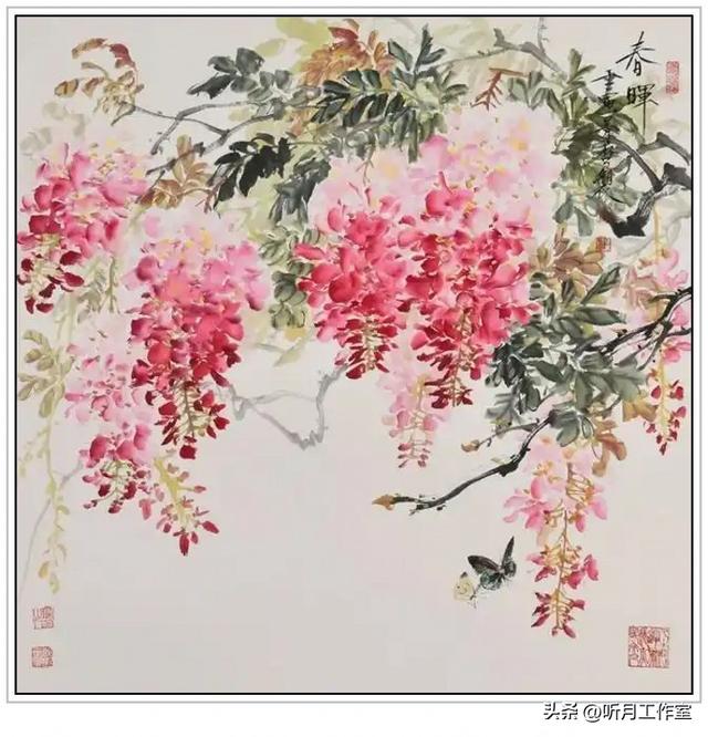 当代绘画大师崔景哲二十八幅经典工笔画作品深度赏析