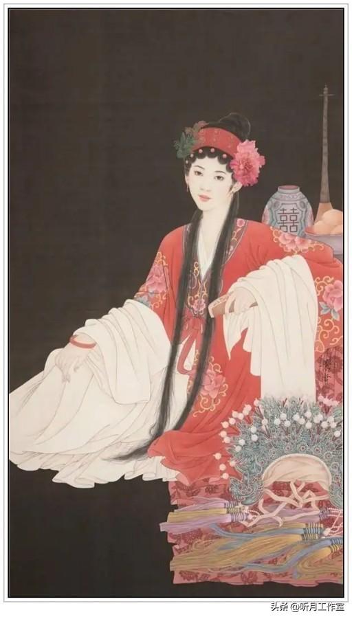 当代绘画大师崔景哲二十八幅经典工笔画作品深度赏析