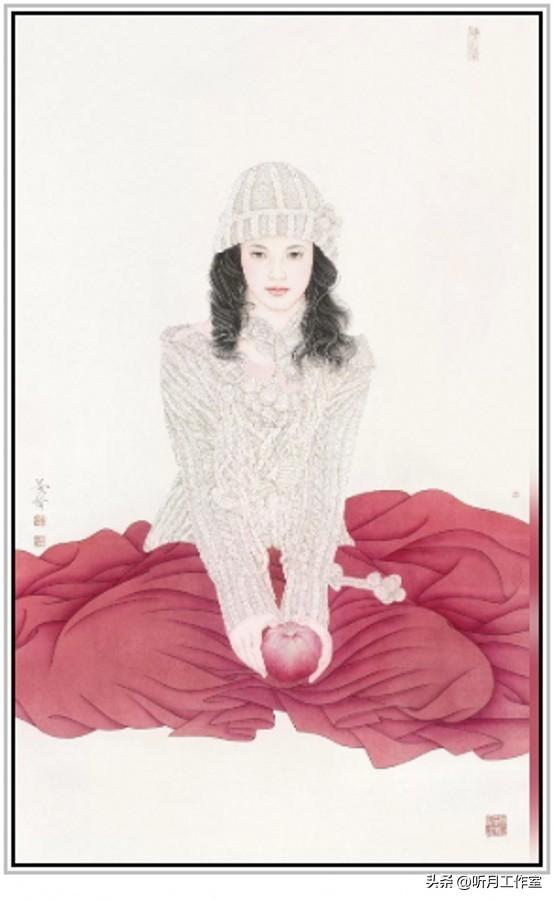 当代绘画大师崔景哲二十八幅经典工笔画作品深度赏析
