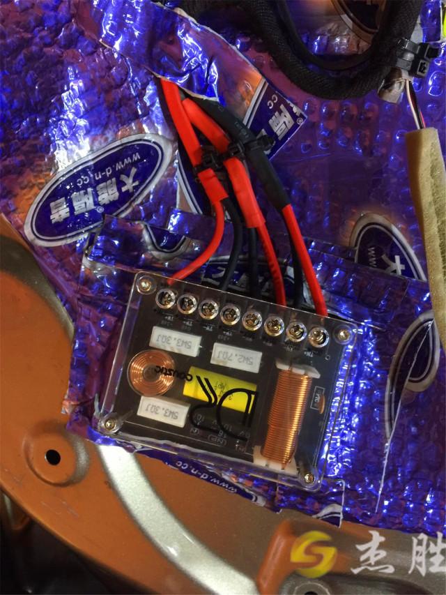 八代雅阁4门隔音+DR+诗曼165+卡莱4路A808——杰胜汽车音响隔音