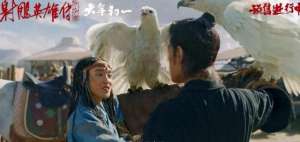 肖战和美女(肖战《射雕英雄传》华筝出场，才知什么是野性美女，黄蓉风头被抢)