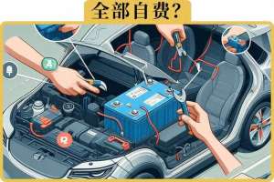 汽车电瓶换电池(电车换电池，真的要自己掏出去7、8万吗)