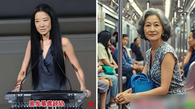 被“上海地铁奶奶”惊艳了！白发不染，首饰不戴金，美得优雅高级