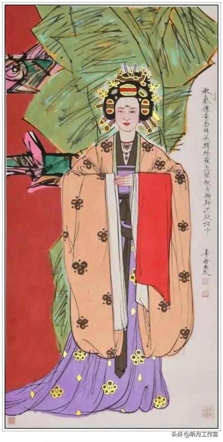 当代绘画大师崔景哲二十八幅经典工笔画作品深度赏析