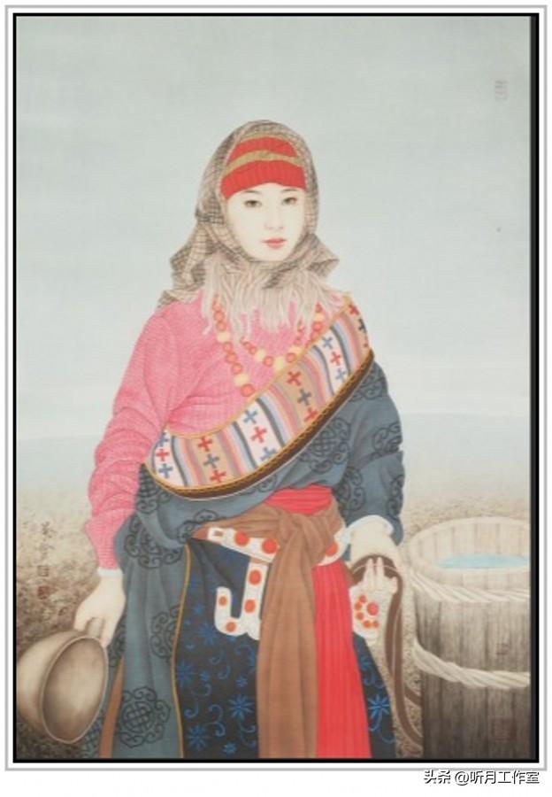 当代绘画大师崔景哲二十八幅经典工笔画作品深度赏析