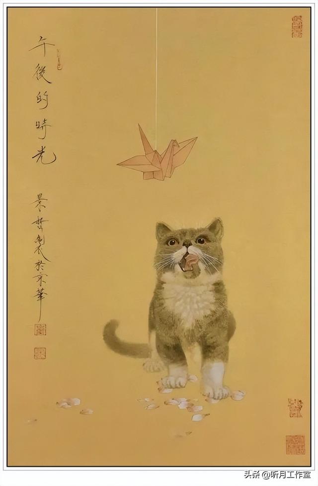 当代绘画大师崔景哲二十八幅经典工笔画作品深度赏析