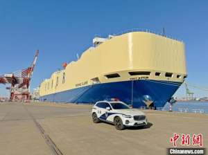 天津:近千辆国产汽车“出海”南美 边检“一船一策”护航