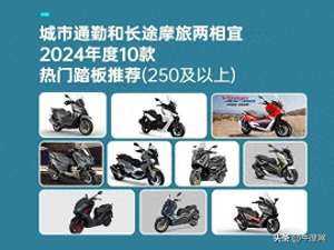 汽车踏板图(城市通勤和长途摩旅两相宜丨2024年10款高热度踏板)