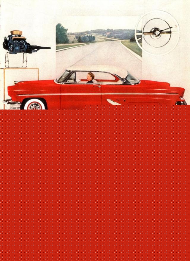 林肯汽车1950年代的广告，带你看看70多年前的美国汽车潮流