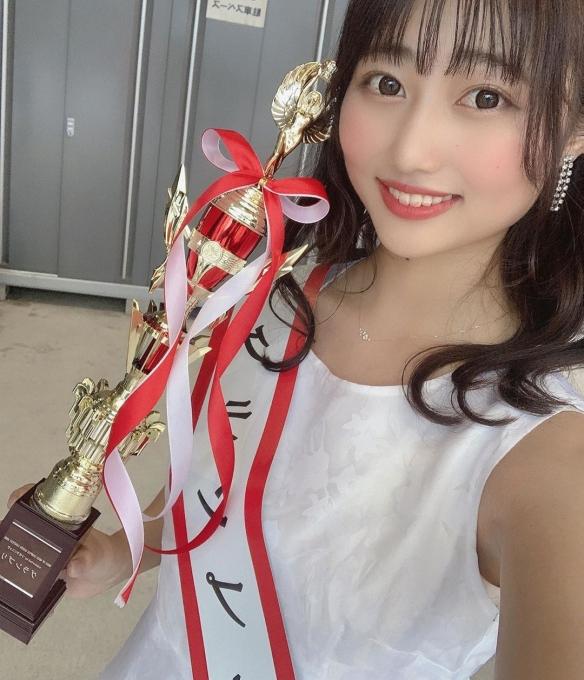 日本2020年最美女大学生选出!清纯美女 西脇萌 夺冠