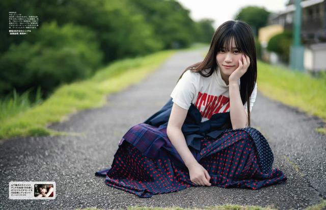 樱坂46山下瞳月,寂静之中展现美丽