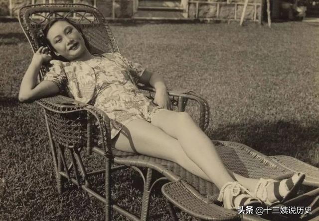 胡蝶绝版私房照:才知道她原来这么美,难怪戴笠被她迷得神魂颠倒