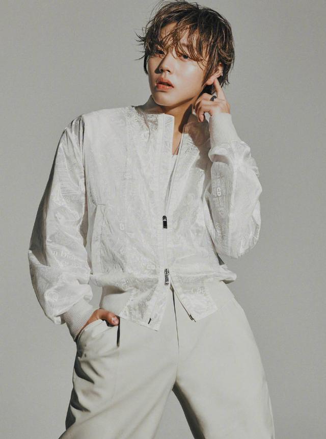 朴志训登上杂志封面 韩系爱豆美少年