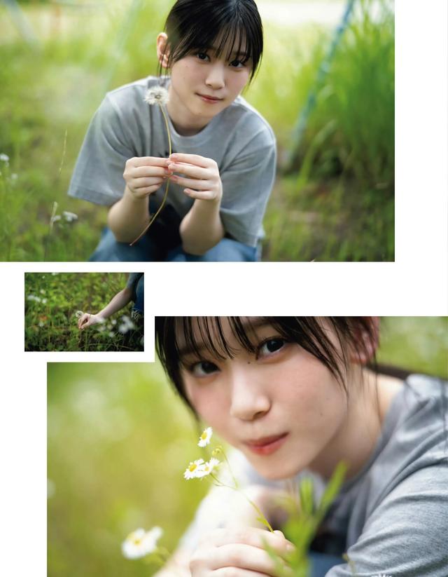樱坂46山下瞳月,寂静之中展现美丽