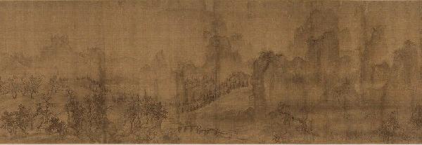 现场|谢稚柳陈佩秋文献展:大千曾赠牛耳笔,二人合作八犬图