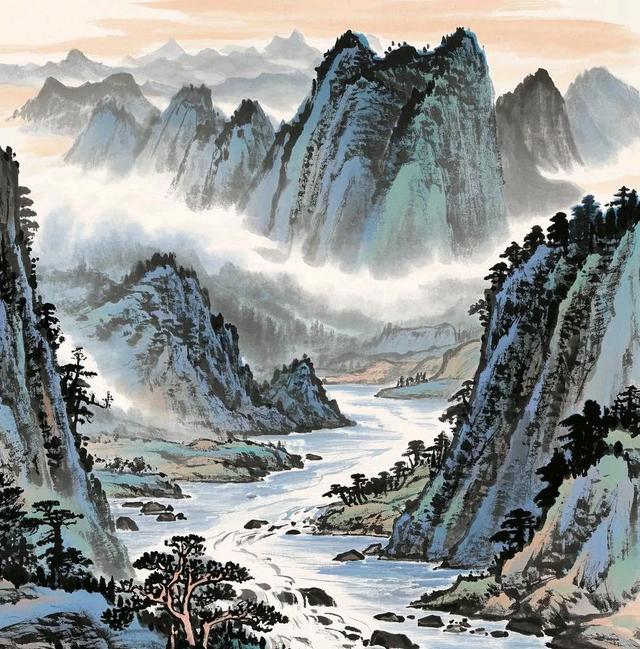 探寻神秘水墨山河意境:墨韵深处的自然哲思与心灵归处