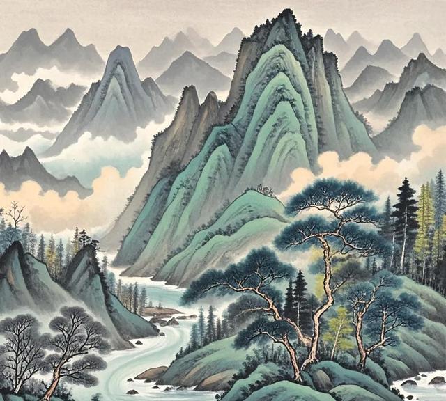 探寻神秘水墨山河意境:墨韵深处的自然哲思与心灵归处