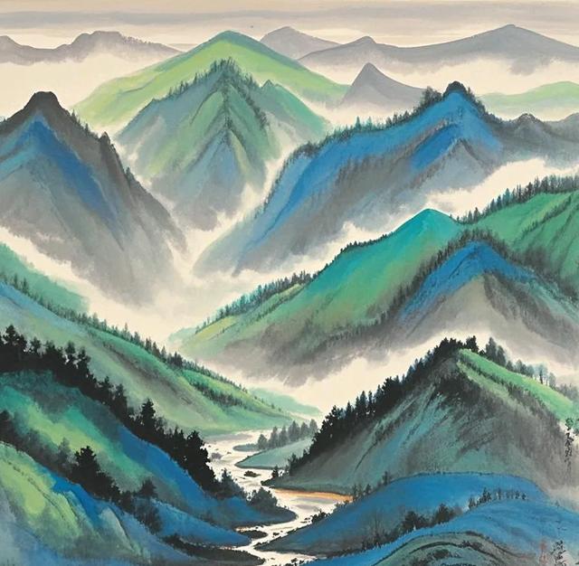 探寻神秘水墨山河意境:墨韵深处的自然哲思与心灵归处