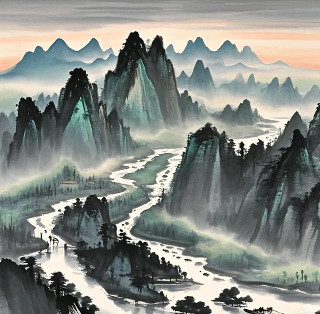 探寻神秘水墨山河意境:墨韵深处的自然哲思与心灵归处