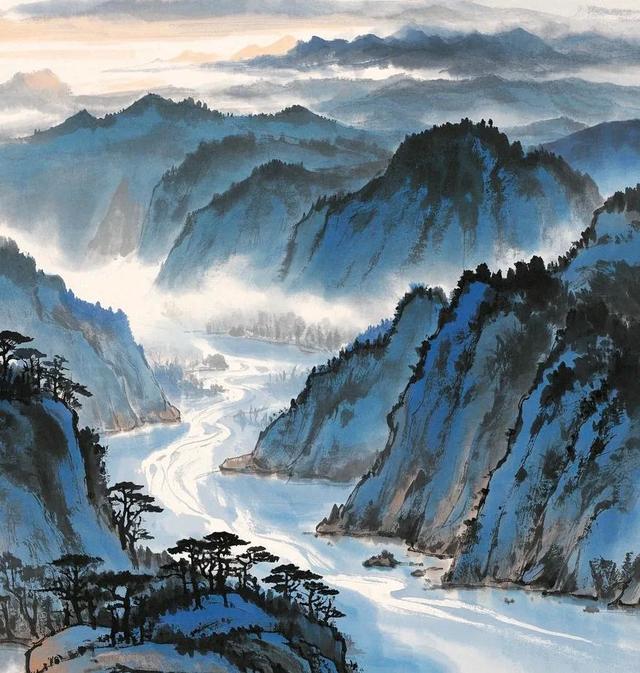 探寻神秘水墨山河意境:墨韵深处的自然哲思与心灵归处