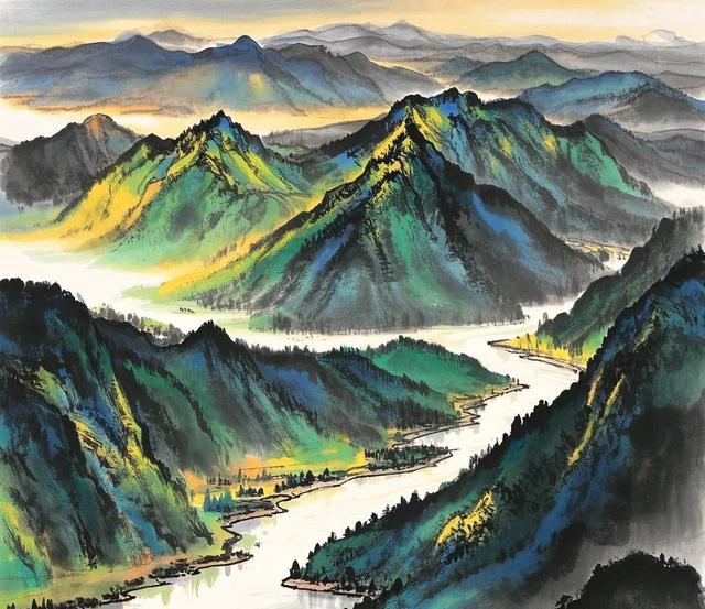 探寻神秘水墨山河意境:墨韵深处的自然哲思与心灵归处