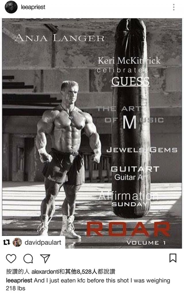 健美传奇人物:李牧师Lee Priest