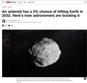 小行星或将撞击地球,“中国已开始部署防御”