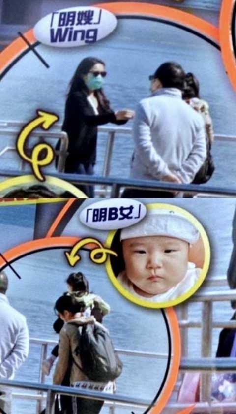 54岁黎明已低调再婚？妻子阿Wing大秀钻戒，3岁爱女似爸爸翻版