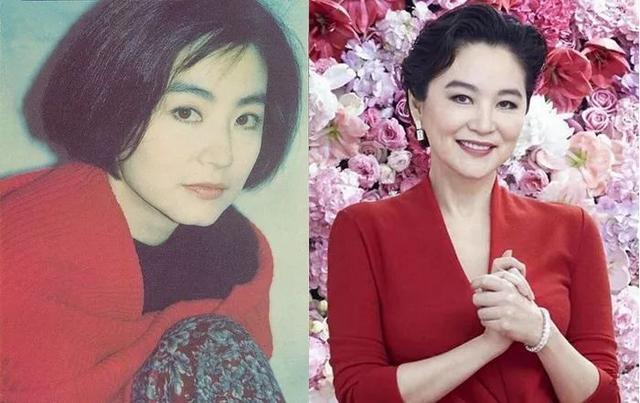 美人迟暮!65岁林青霞现身赌王葬礼,皮肤松弛又生白发,尽显老态