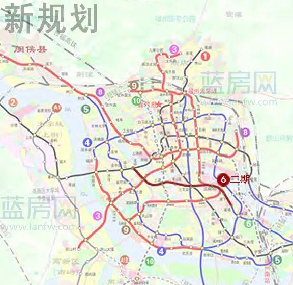 重磅！福州地铁最新规划！3、8、9、4、6号线都有新动向