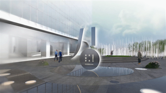 全球唯一邓丽君空中花园，坐落美乐城六层，春节期间华彩绽放