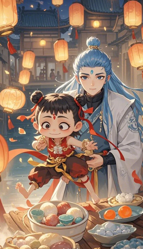 哪吒遇上元宵遐想：当魔童遇上花灯