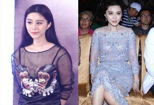 明星穿透视装,唐嫣显胸小,范冰冰最会穿,章子怡却走光!