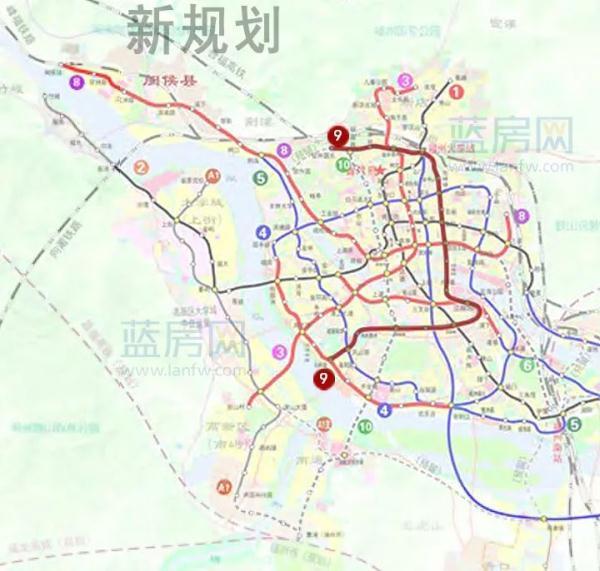 重磅！福州地铁最新规划！3、8、9、4、6号线都有新动向