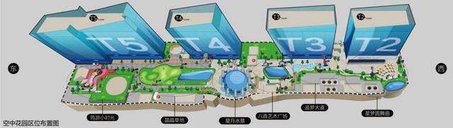 全球唯一邓丽君空中花园，坐落美乐城六层，春节期间华彩绽放